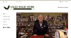 Desktop Screenshot of eaglemagicstore.com