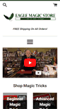 Mobile Screenshot of eaglemagicstore.com